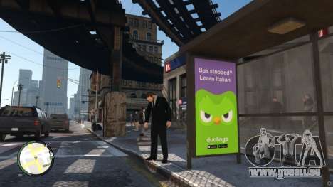 Bus Stop Ads pour GTA 4