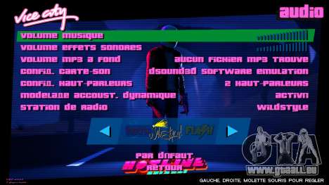 Hotline Miami Menu HD v19 pour GTA Vice City