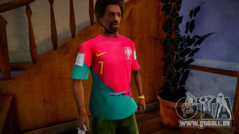 Jersey Local Portugal 2022 für GTA San Andreas