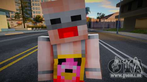 Steve Body Skin v148 für GTA San Andreas