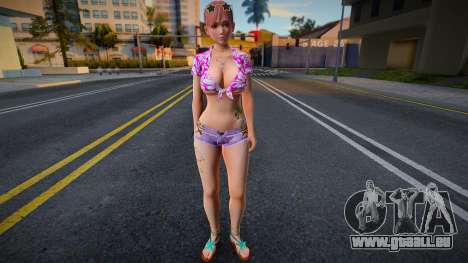 Honoka Loco Moco Vacation pour GTA San Andreas