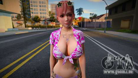 Honoka Loco Moco Vacation für GTA San Andreas