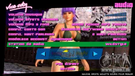 Girl from DOA Menu 3 für GTA Vice City