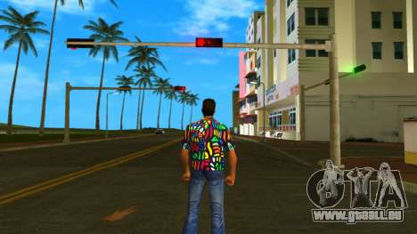Tommy dans une chemise vintage v5 pour GTA Vice City