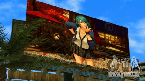 Tamaki billboard pour GTA Vice City