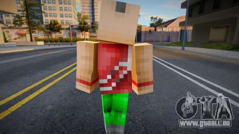 Steve Body Skin v42 pour GTA San Andreas