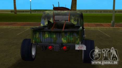 1936 Ford Pickup Ratrod (Army) pour GTA Vice City