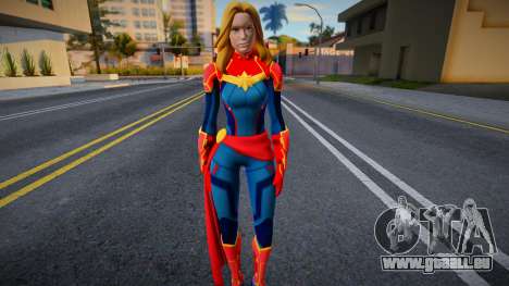 Fortnite - Captain Marvel Custom Brie Larson für GTA San Andreas