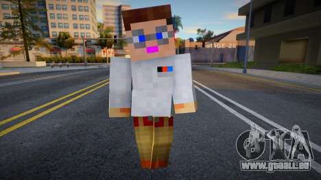 Steve Body Skin v9 pour GTA San Andreas