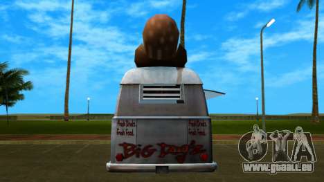 Hotdog Truck pour GTA Vice City