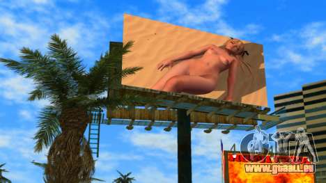 Marie Rose Nude Billboard pour GTA Vice City