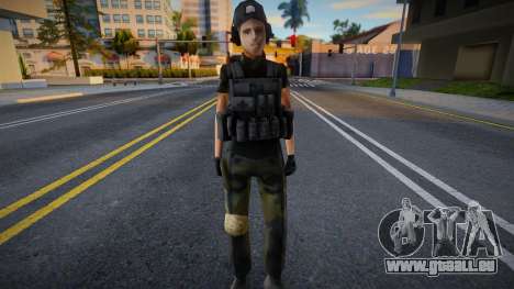 Fille soldat pour GTA San Andreas