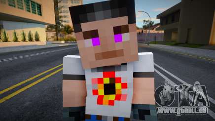 Steve Body Skin v125 für GTA San Andreas