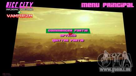 Radioactive Menu pour GTA Vice City