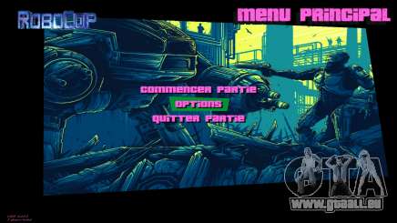 Robocop Menu pour GTA Vice City