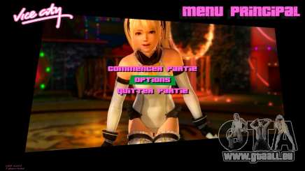 Marie Rose DOA Menu pour GTA Vice City