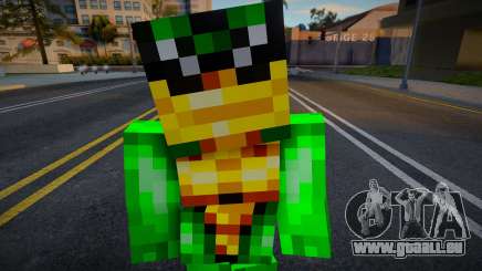 Steve Body Skin v8 pour GTA San Andreas