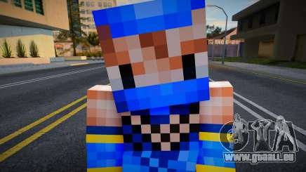 Steve Body Skin v91 für GTA San Andreas