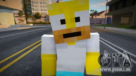 Steve Body Skin v129 für GTA San Andreas