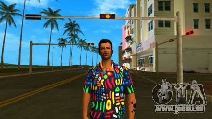 Tommy dans une chemise vintage v5 pour GTA Vice City