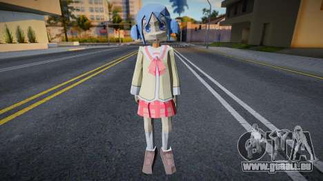 Mio Naganohara from Nichijou (Low-poly version) für GTA San Andreas