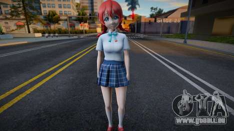 Emma from Love Live v1 pour GTA San Andreas