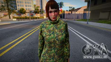 Army Girl 1 für GTA San Andreas