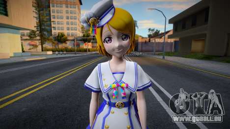 Hanayo skim 1 pour GTA San Andreas