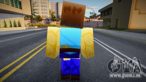 Minecraft Skin HD v24 pour GTA San Andreas