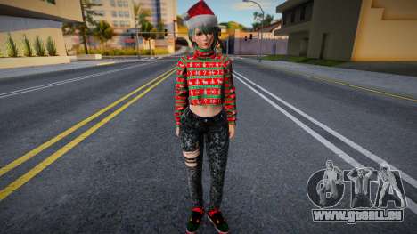 DOAXFC Tamaki - FC Crop Sweater Xmas v1 pour GTA San Andreas