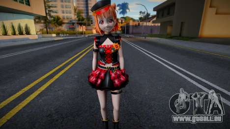 Chika from Love Live v2 pour GTA San Andreas