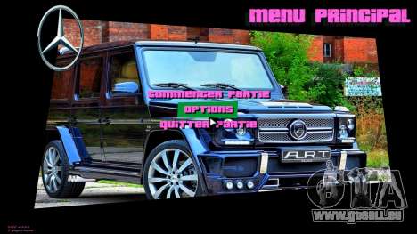 Mercedes-Benz Menu 7 für GTA Vice City