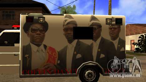 Ambulance de danse du cercueil pour GTA San Andreas