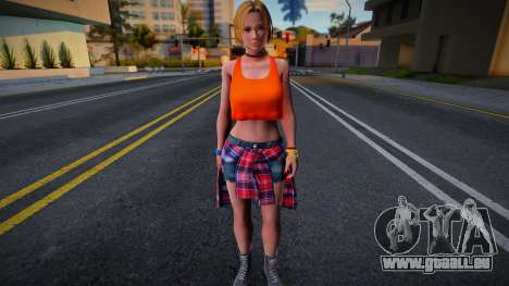 Tina Armstrong Costume 5 DOA 6 pour GTA San Andreas