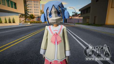 Mio Naganohara from Nichijou (Low-poly version) für GTA San Andreas