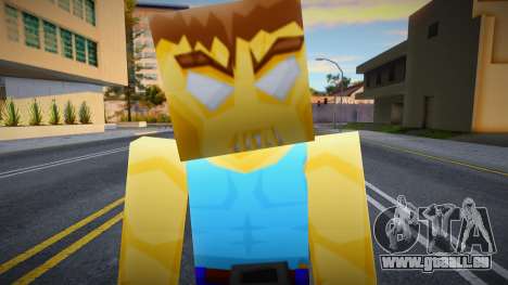 Minecraft Skin HD v24 pour GTA San Andreas