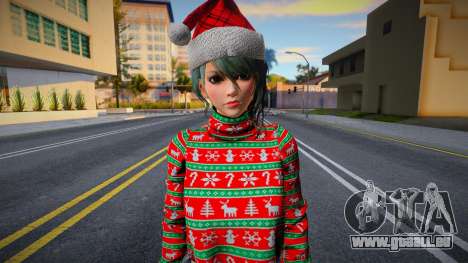 DOAXFC Tamaki - FC Crop Sweater Xmas v1 pour GTA San Andreas