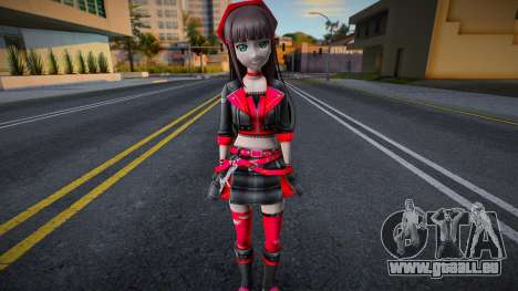 Dia Uniform Dress pour GTA San Andreas