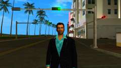 Tommy Vercetti mit extra Mantel in Hawaiianisch für GTA Vice City