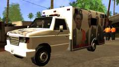 Sarg Tanz Krankenwagen für GTA San Andreas
