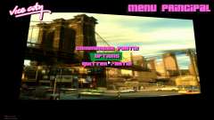 GTA IV Menu - Backgrounds 1 für GTA Vice City
