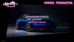 Porsche Menu 1 pour GTA Vice City