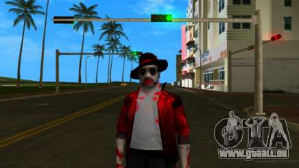 Zombie 107 from Zombie Andreas Complete pour GTA Vice City