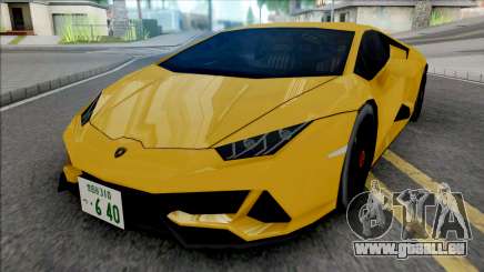 Lamborghini Huracan Evo 2020 (SA Style) pour GTA San Andreas