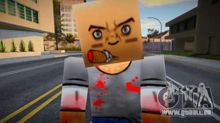 Minecraft Skin HD v20 pour GTA San Andreas