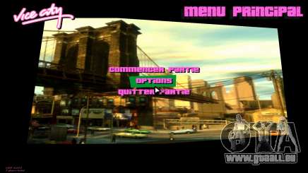 GTA IV Menu - Backgrounds 1 pour GTA Vice City