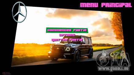 Mercedes-Benz Menu pour GTA Vice City