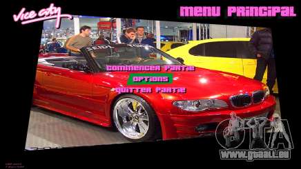 BMW Background pour GTA Vice City