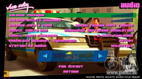 GTA 4 Artwork menu pour GTA Vice City