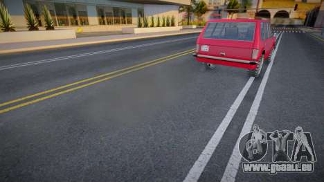 New Smoke Effects for Huntley pour GTA San Andreas